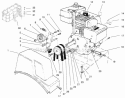 Engine Assembly Diagram and Parts List for 28231 7900001-7999999 - 1997 Lawn Boy Snow Blower